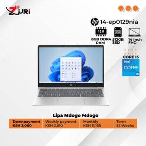 Lipa Pole Pole HP 14 ep0129nia Laptop Core i5 8GB RAM 512GB SSD 14" FHD Display